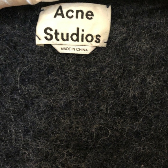 Acne Studios Raya Mohair Long Cardigan - Picture 4 of 4